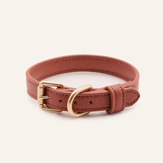 Collier Jala en cuir Végan Cafide Rouge