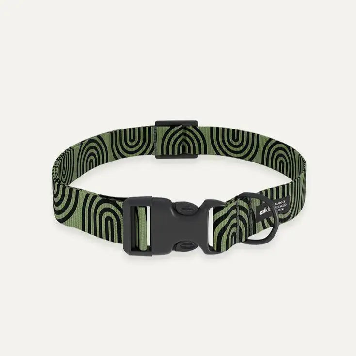 Collier Juno en plastique recyclé Cafide Vert