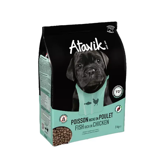 Croquettes Atavik Poisson Poulet Chiot Atavik