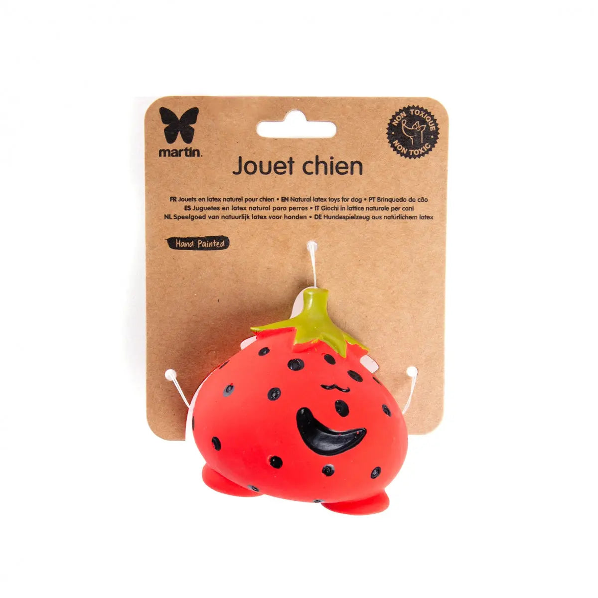 Jouet Fraise sonore Martin Sellier