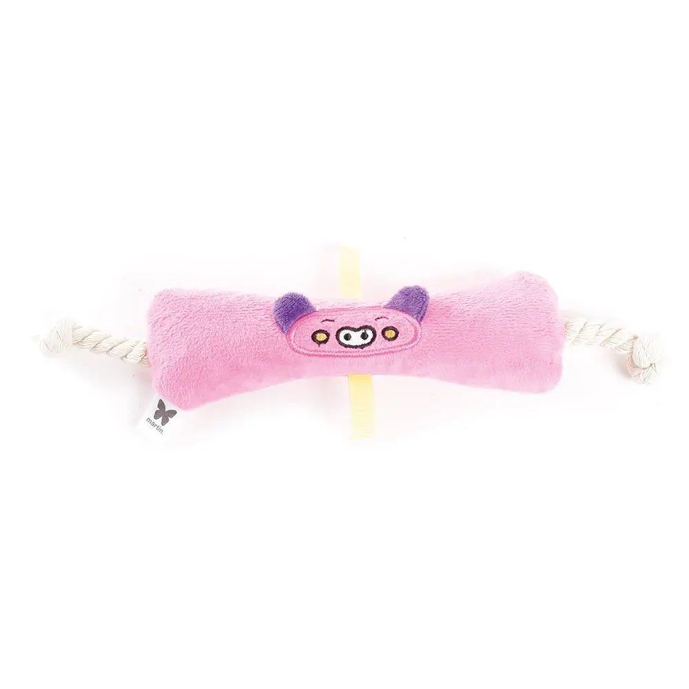 Jouet Peluche Cochon Os Martin Sellier