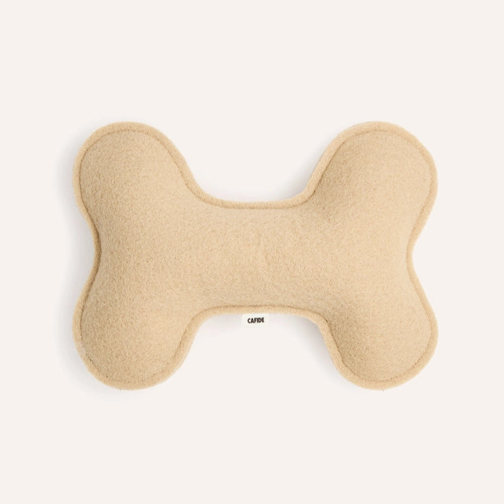 Jouet Peluche Os Cafide Beige