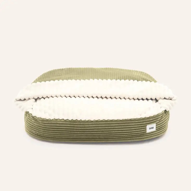 Panier avec capuche Déhoussable Vert