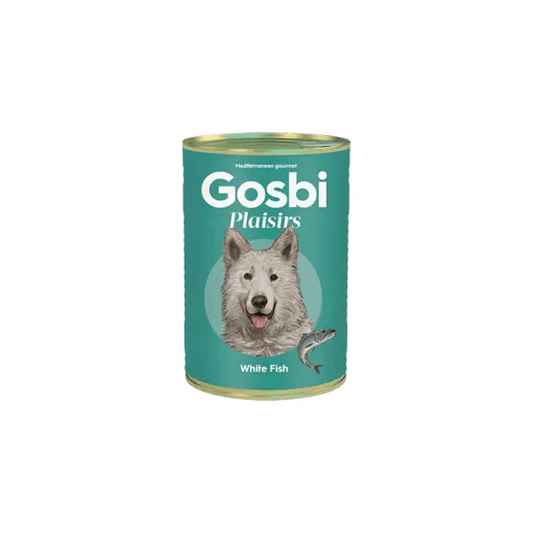 Pâtée Gosbi Plaisirs Poisson Blanc Martin Sellier