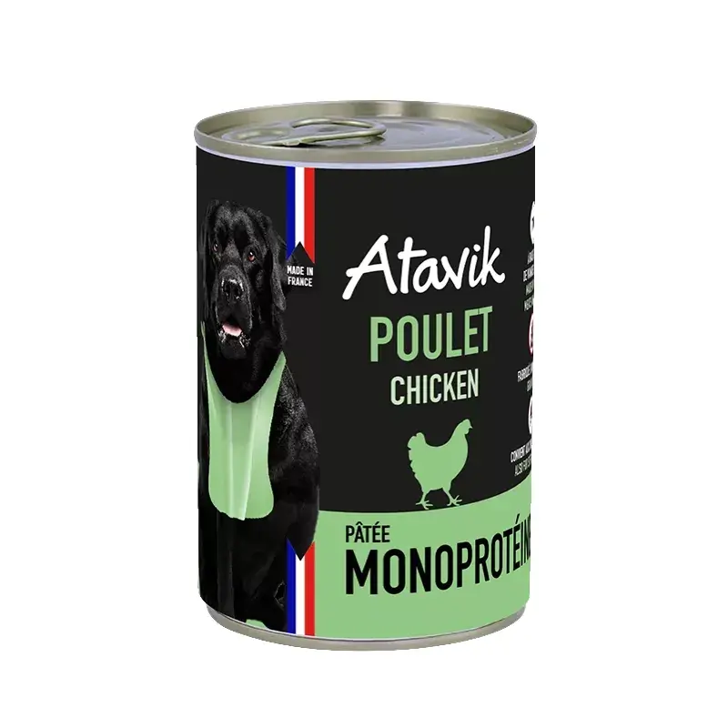 Pâtée Monoprotéine Poulet Atavik