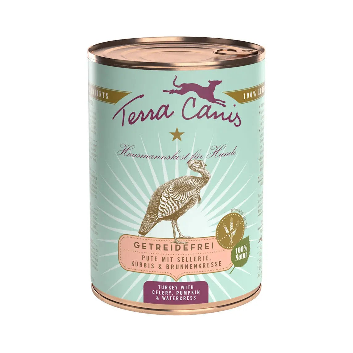 Pâtée Terra Canis Grain Free Dinde Martin Sellier