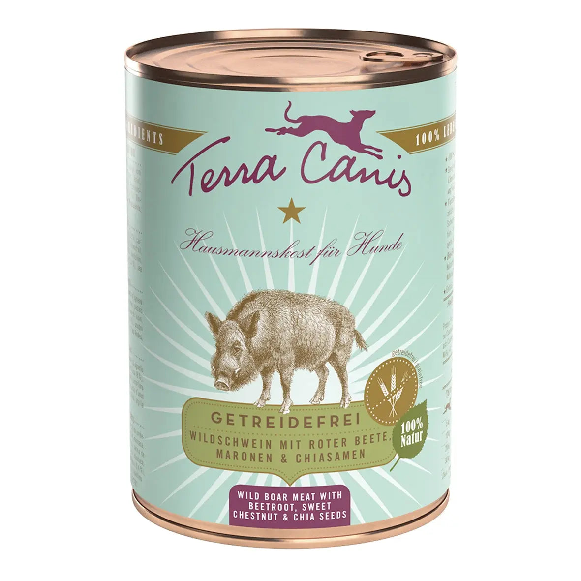 Pâtée Terra Canis Grain Free Sanglier Martin Sellier
