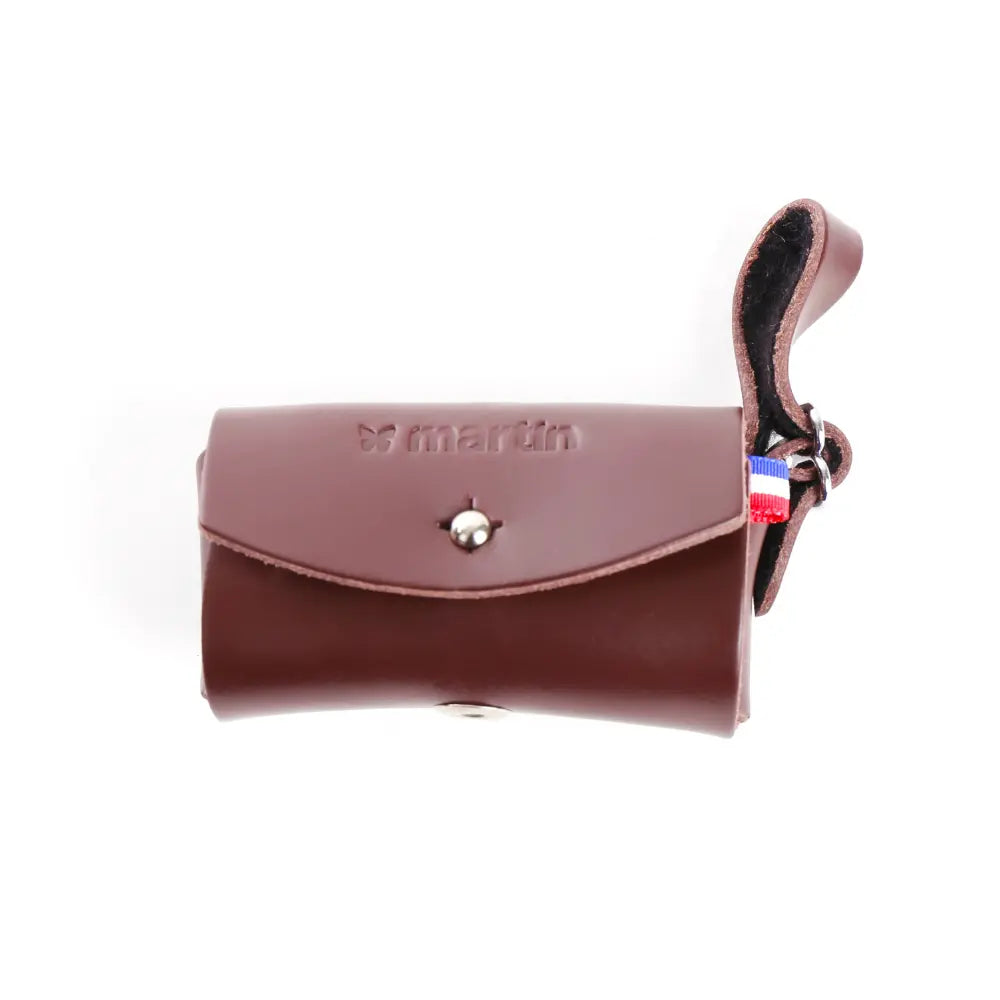 Pochette pour sacs à déjections en cuir 499 Martin Sellier 2