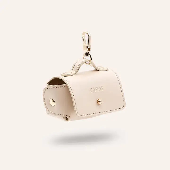 Pochette sacs à déjections Jala en cuir Végan Cafide