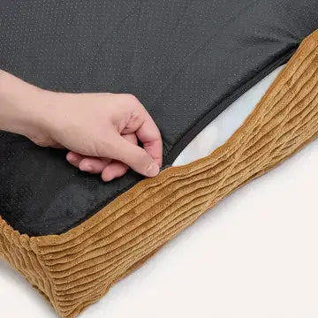 Tapis en velours Côtelé Cafide