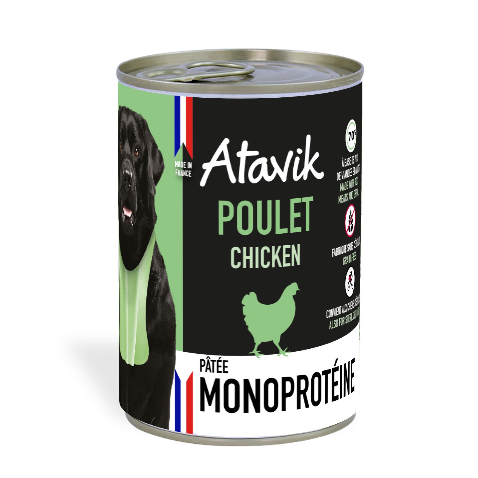 Atavik Pâtée Monoprotéine Poulet