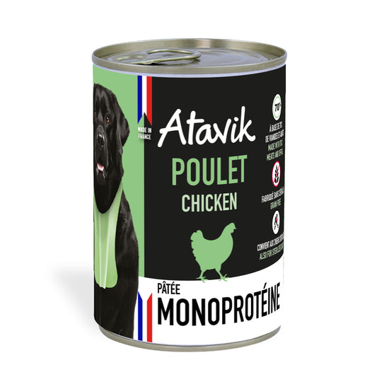 Atavik Pâtée Monoprotéine Poulet