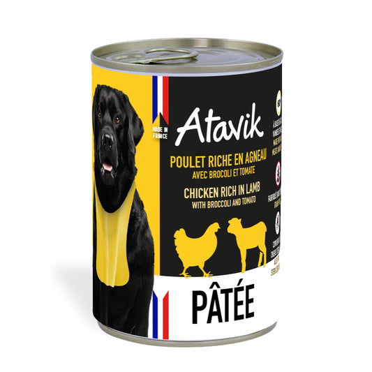 Atavik Pâtée Poulet et Agneau