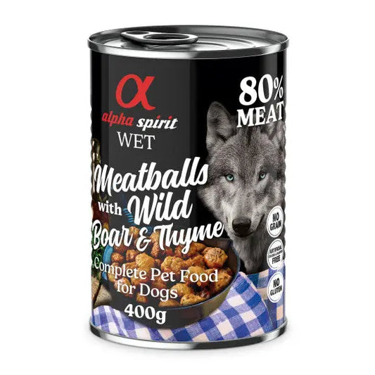 Boulettes de viande Sanglier Thym Alpha Spirit 2