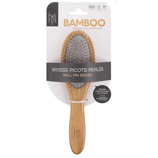 Brosse à picots perlés Bamboo Martin Sellier