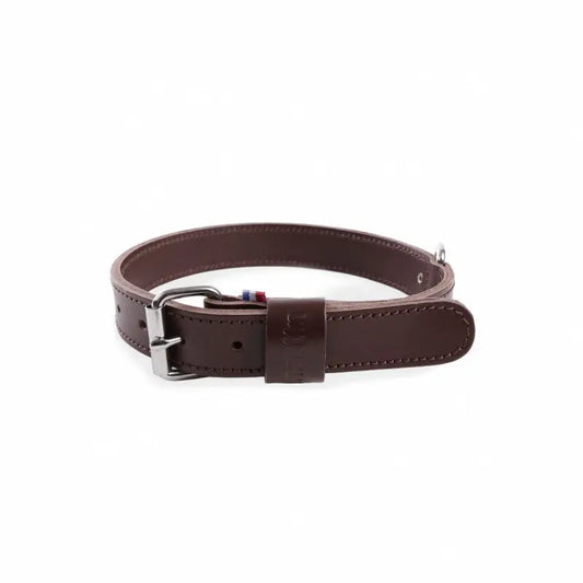 Collier en cuir doublé 107 Martin Sellier