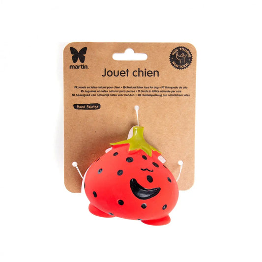 Jouet Fraise sonore Martin Sellier