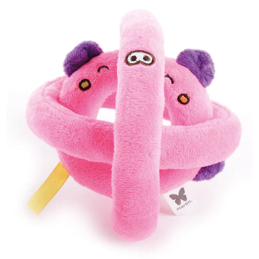 Jouet Peluche Cochon Balle Martin Sellier