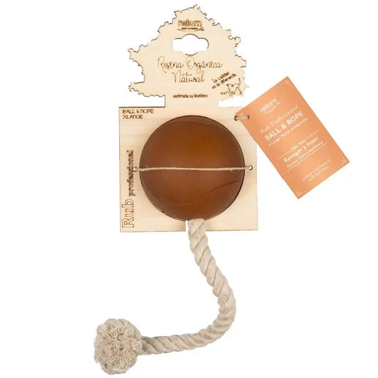 Jouet Rub Ball & Rope Retorn