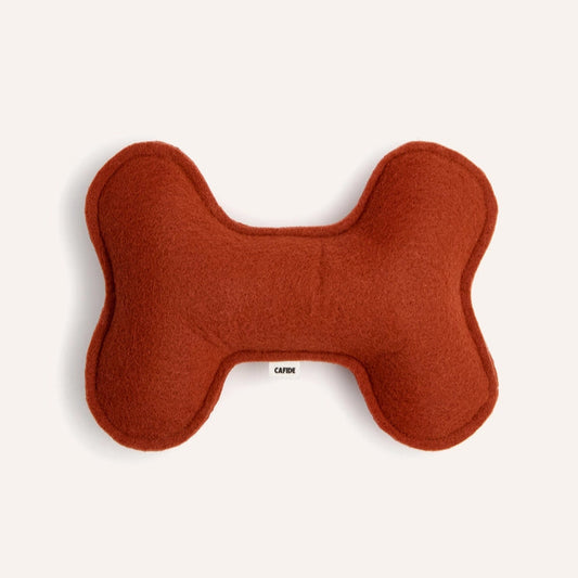 Jouet Peluche Os Cafide Rouge