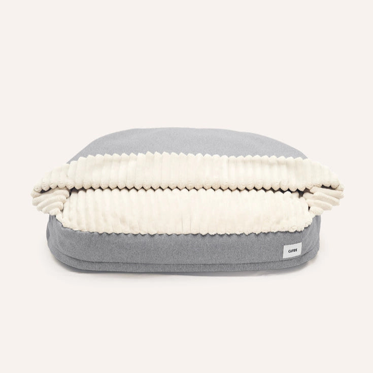 Panier avec capuche Déhoussable Gris