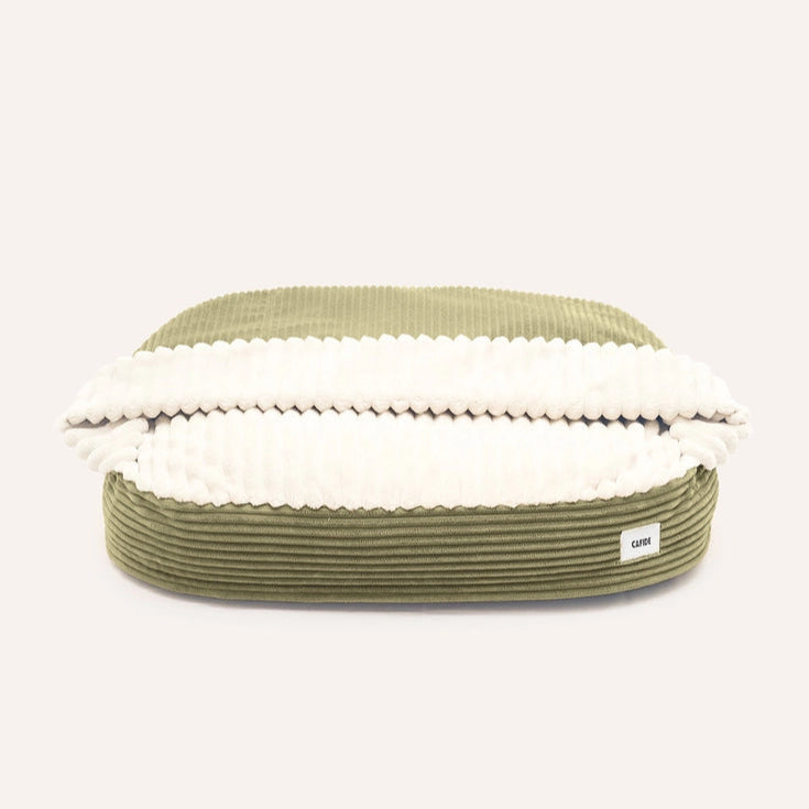 Panier avec capuche Déhoussable Vert