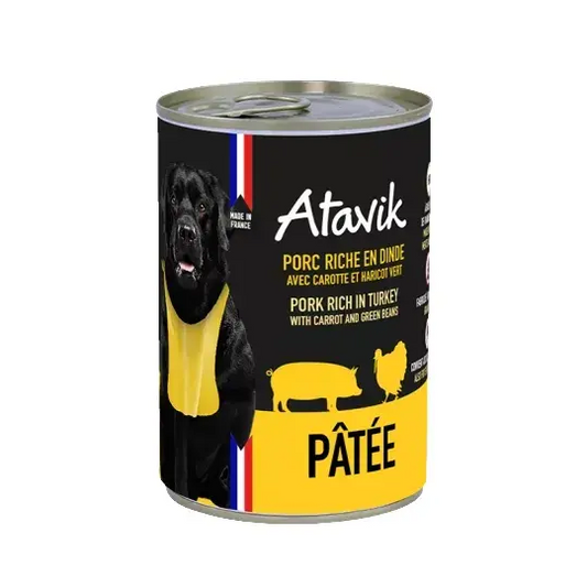 Pâtée Porc et Dinde Atavik