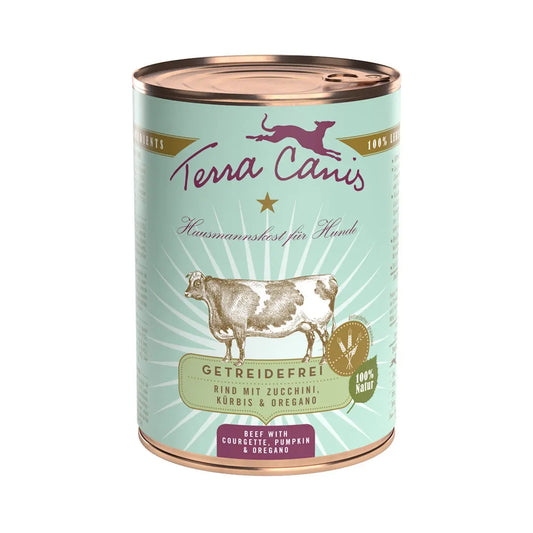 Pâtée Terra Canis Grain Free Bœuf Martin Sellier
