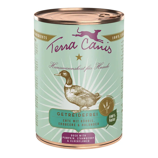 Pâtée Terra Canis Grain Free Canard Martin Sellier