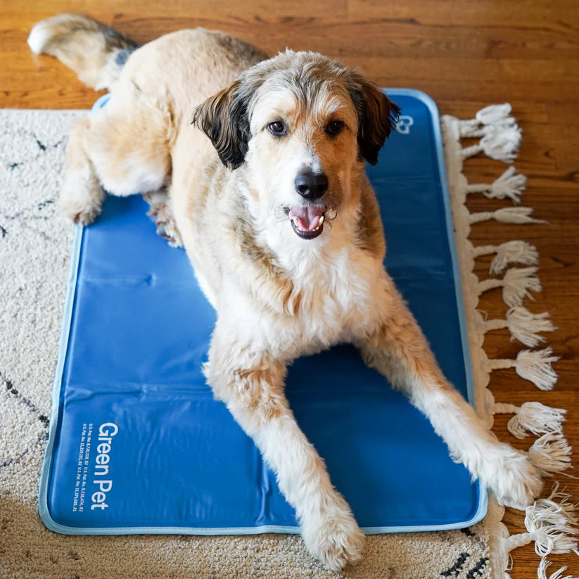 Tapis rafraichissant Cool Pet Pad The Green Pet Shop Bleu